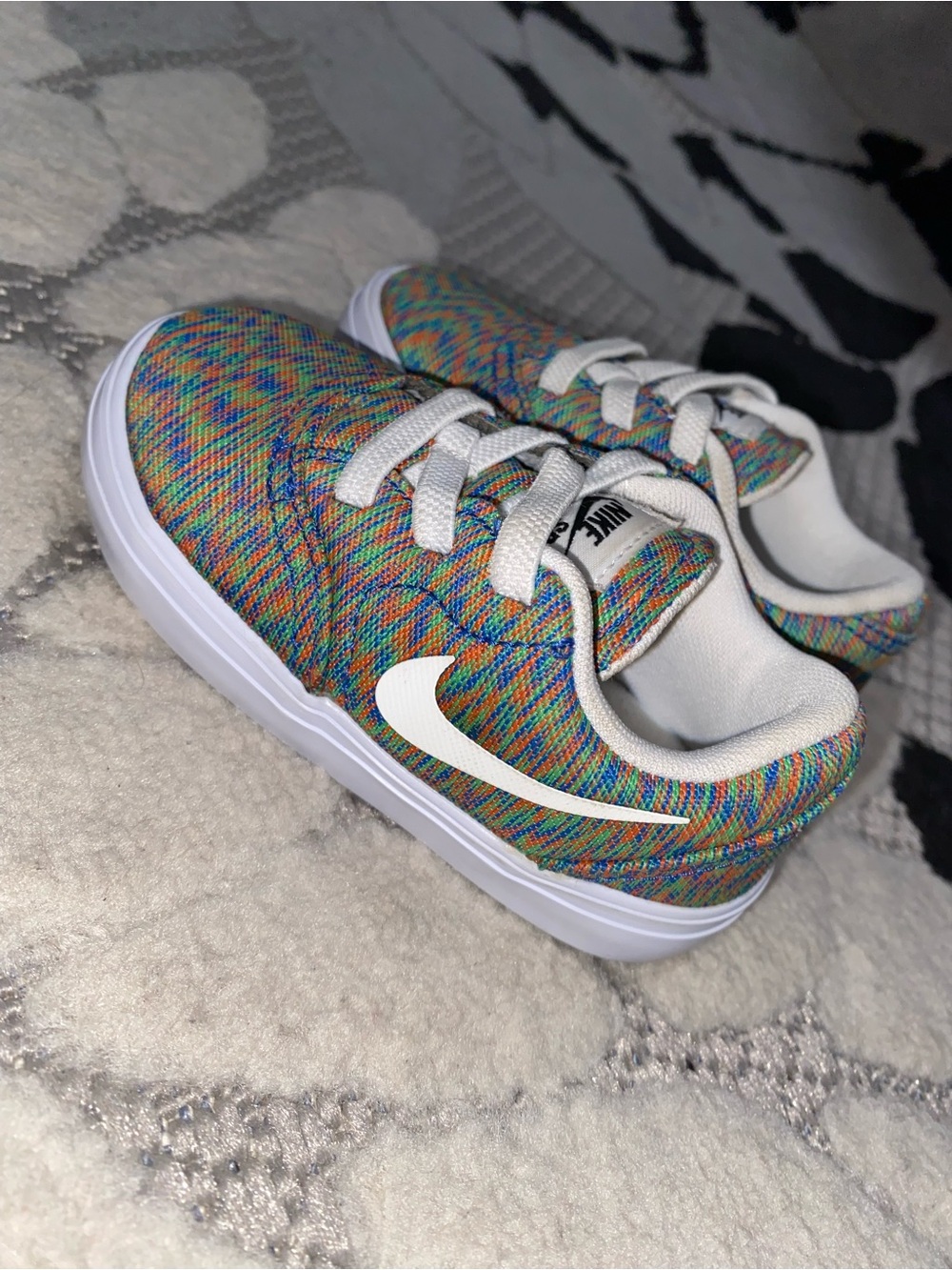 Nike - Baby - Multicolor Knit Sneakers with Nike Swoosh